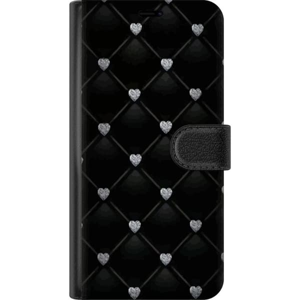 Apple iPhone 11 Plånboksfodral Hjärta Diamant