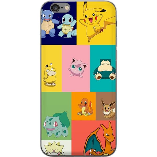 Apple iPhone 6 Plus Genomskinligt Skal Pokemon