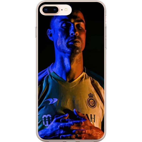 Apple iPhone 8 Plus Genomskinligt Skal Cristiano Ronaldo