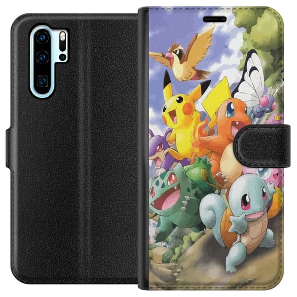 Huawei P30 Pro Tegnebogsetui Pokémon