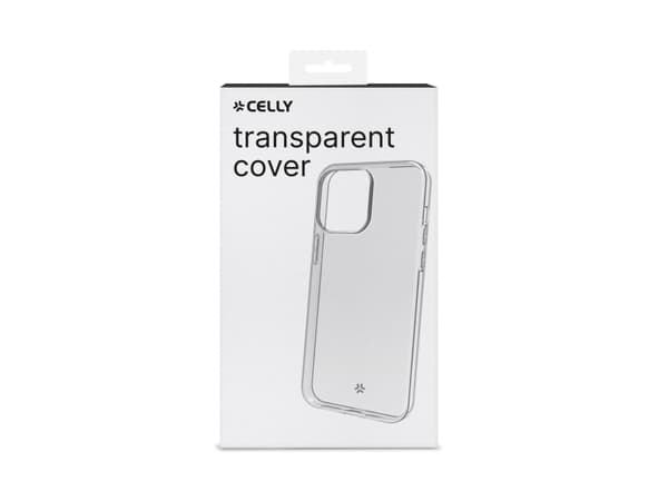Celly GELSKIN1053, Cover, Apple, iPhone 15, 15.5 cm (6.1"), Transparent