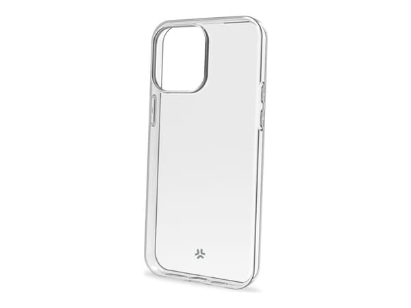 Celly Gelskin - Baksidedeksel for mobiltelefon - termoplast-polyuretan (TPU) - gjennomsiktig - for Apple iPhone 15 Pro Max