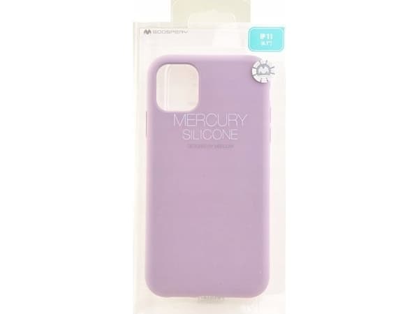 Mercury MERCURY SILICONE CASE IPHONE 11 PURPLE / FIOLETOWY