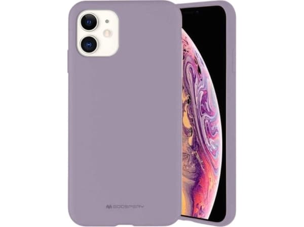 Mercury MERCURY SILICONE CASE IPHONE 11 PURPLE / FIOLETOWY