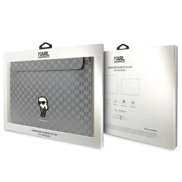 Karl Lagerfeld Datorfodral (14") Saffiano Monogram Choupette
