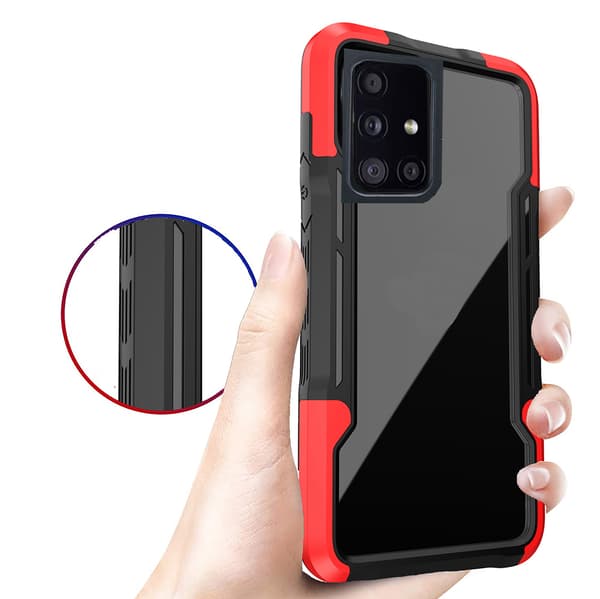 Stilrent Stötdämpande Armor Skal - Samsung Galaxy A51