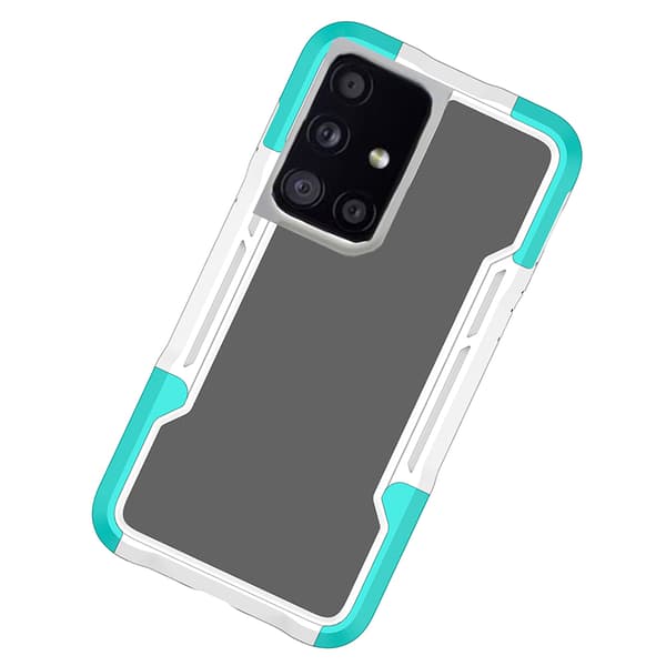 Stilrent Stötdämpande Armor Skal - Samsung Galaxy A51 Himmelsblå