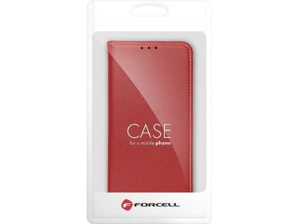 ForCell Kabura skórzana Forcell SMART PRO do IPHONE 7 / 8 / SE 2020 bordowy