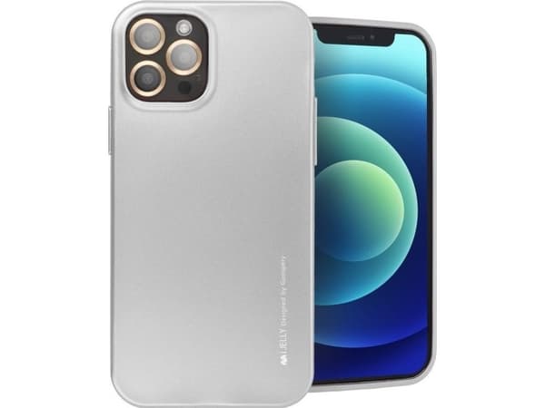Goospery Futerał i-Jelly Mercury do IPHONE 13 PRO MAX szary