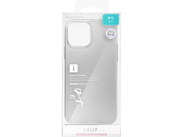 Goospery Futerał i-Jelly Mercury do IPHONE 13 PRO MAX szary