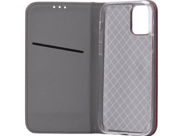 Partner Tele.com Kabura Smart Case book do iPhone 12 PRO MAX czerwony