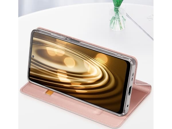 Dux Ducis Dux Ducis Skin Pro Fodral För Xiaomi Redmi Note 12 Omslag Flip Card Plånbok Stativ Blå