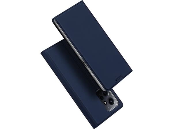 Dux Ducis Dux Ducis Skin Pro Fodral För Xiaomi Redmi Note 12 Omslag Flip Card Plånbok Stativ Blå