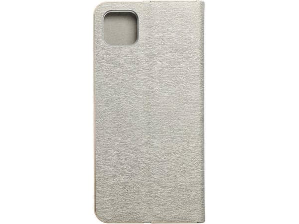 ForCell LUNA Book Gold hölster för SAMSUNG Galaxy A22 5G silver