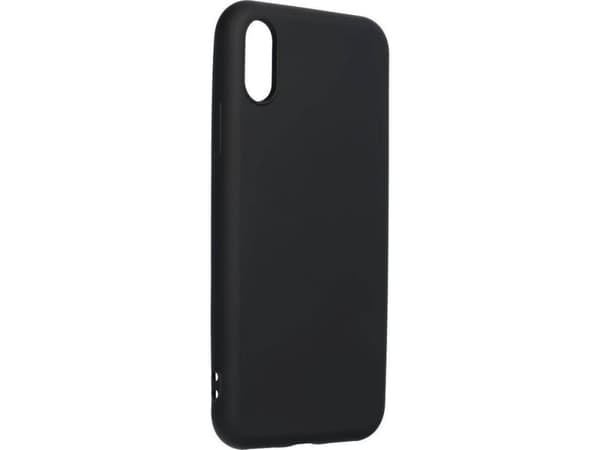 Yhteistyökumppani Tele.com Forcell SILICONE LITE kotelo IPHONE X:lle musta