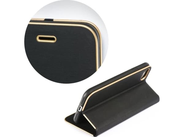 Yhteistyökumppani Tele.com Luna Book holsteri HUAWEI P20 Lite -puhelimelle musta