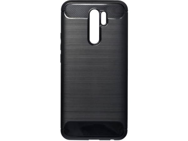 Partner Tele.com Forcell CARBON-deksel til XIAOMI Redmi 9 svart
