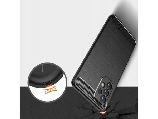 Nexeri Etui SAMSUNG GALAXY A23 5G Nexeri Carbon Pancerne sort