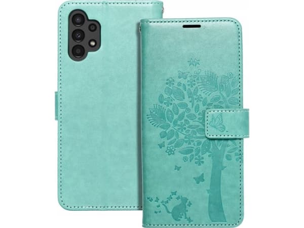 ForCell MEZZO Book holsteri SAMSUNG A13 4G puu vihreä