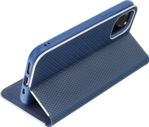 Tele.com Partner Luna Carbon hylster for iPhone 7 / 8 / SE 2020 blå