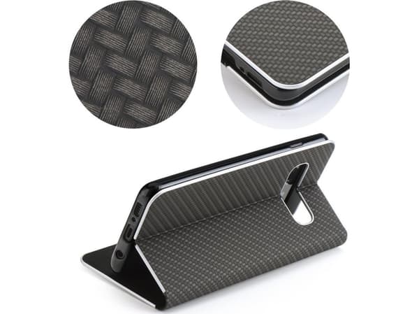 Tele.com Partner Luna Carbon hylster for iPhone 7 / 8 / SE 2020 blå