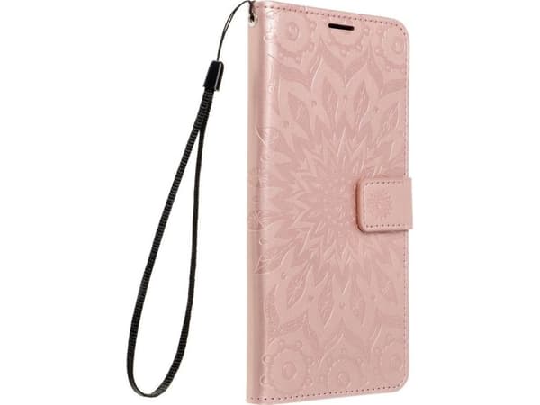 ForCell Kabura Forcell MEZZO Book do XIAOMI Redmi 9C / 9C NFC mandala złoty róż