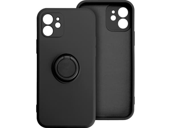 ForCell Futerał Forcell SILICONE RING do SAMSUNG Galaxy A52 5G / A52 LTE ( 4G ) czarny