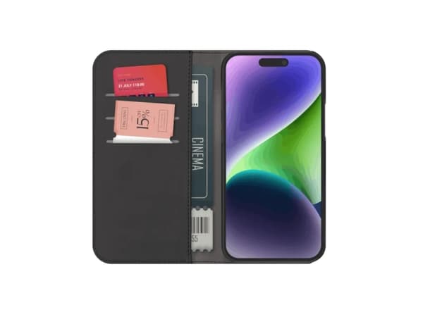 PURO PUIPC15P61BOOKC3BLK, Etui, Apple, IPhone 15 Pro, 17 cm (6.7"), Sort