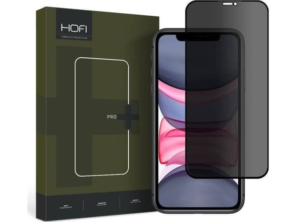 Hofi Anti Spy Glass Pro+ Apple iPhone 11/XR Sekretessglas