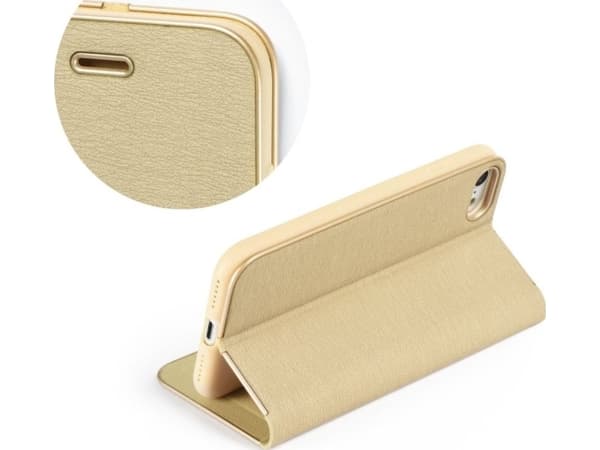Yhteistyökumppani Tele.com Luna Book holsteri HUAWEI P20 Lite kultainen