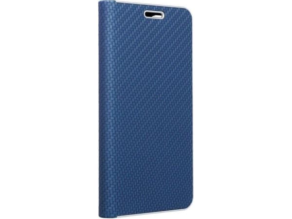 ForCell LUNA Book Carbon hölster för XIAOMI Redmi NOTE 10 Pro blå