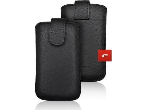 Tele.com kumppani Forcell Slim Kora 2 Nahkakotelo - Samsung A51/A31/M21/A6+ 2018 / Huawei Mate 20 Lite/P20 Lite musta