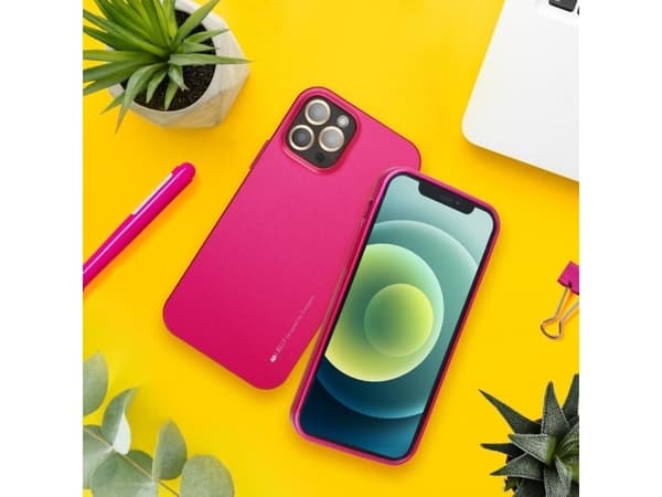 Goospery Futerał i-Jelly Mercury do IPHONE 13 PRO różowy