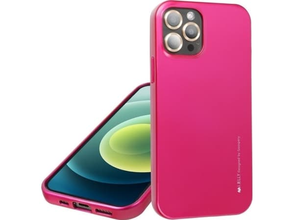 Goospery Futerał i-Jelly Mercury do IPHONE 13 PRO różowy