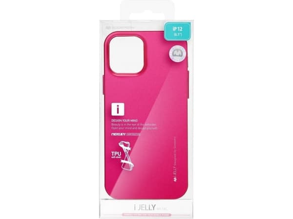 Goospery Futerał i-Jelly Mercury do IPHONE 13 PRO różowy