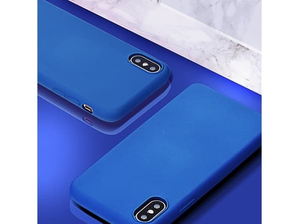 Yhteistyökumppani Tele.com Forcell SILICONE LITE kotelo HUAWEI P30 Lite sininen