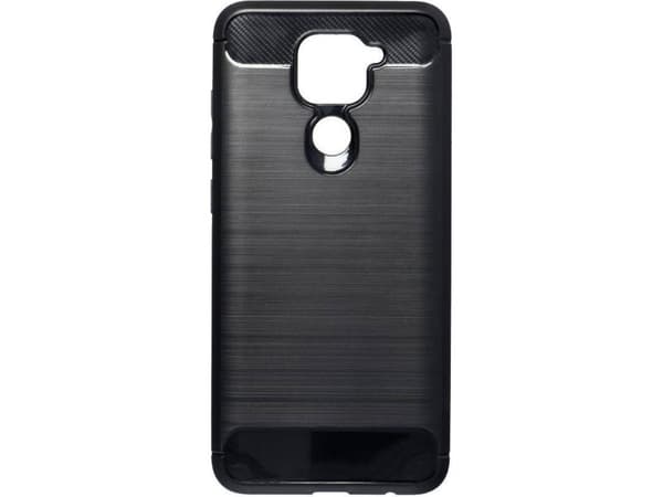 Partner Tele.com Forcell CARBON fodral för XIAOMI Redmi NOTE 9 svart