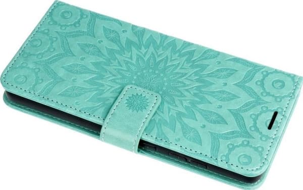 ForCell MEZZO Bokhölster för XIAOMI Redmi NOTE 10 / 10S mandala grön