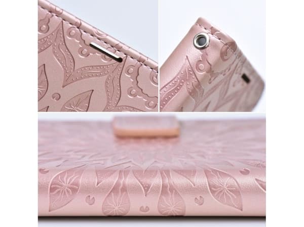 Techonic Kabura Forcell MEZZO Book do XIAOMI Redmi NOTE 11 / 11S mandala złoty róż