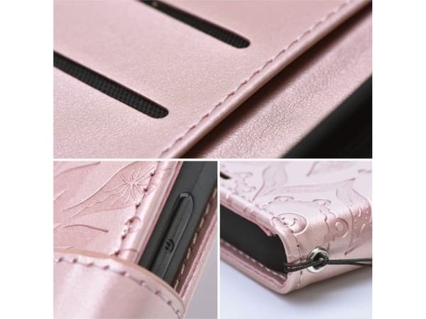 Techonic Kabura Forcell MEZZO Book do XIAOMI Redmi NOTE 11 / 11S mandala złoty róż