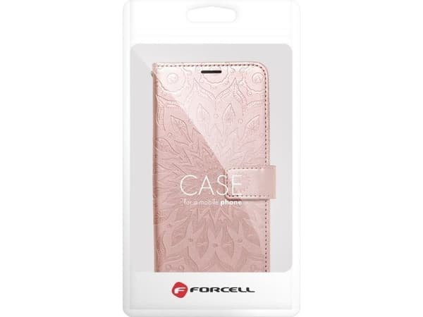 Techonic Kabura Forcell MEZZO Book do XIAOMI Redmi NOTE 11 / 11S mandala złoty róż