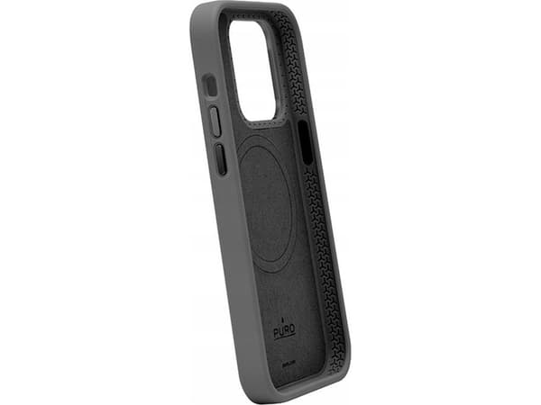 PURO PUIPC15P61ICONMPBLK, Suojus, Apple, iPhone 15 Pro, 15,5 cm (6.1"), Musta
