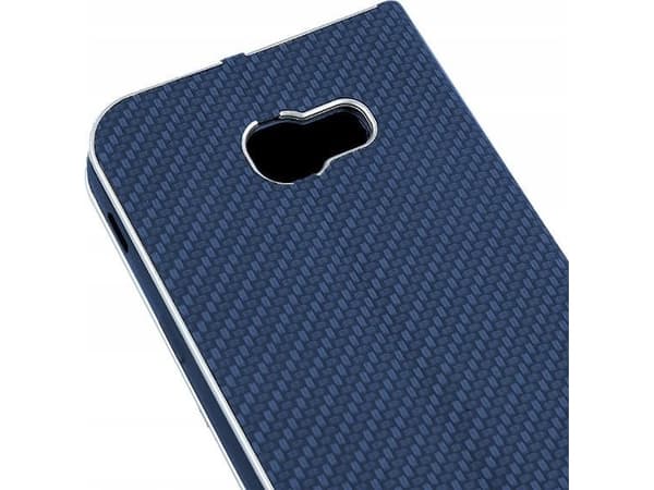 ForCell LUNA Book Carbon -kotelo XIAOMI Redmi NOTE 11 PRO / 11 PRO 5G -puhelimelle sininen