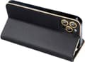 Pikkukuva 4 / 5: ForCell LUNA Book Gold holsteri SAMSUNG A13 5G:lle musta