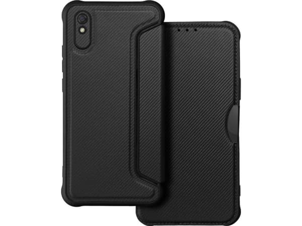 OEM RAZOR Book holsteri XIAOMI Redmi 9AT / Redmi 9A musta