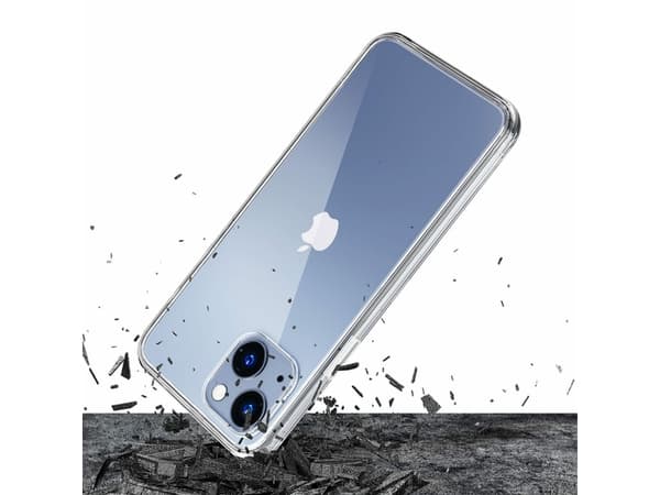 3MK Mobile Back Cover iPhone 15, läpinäkyvä takakuori, läpinäkyvä