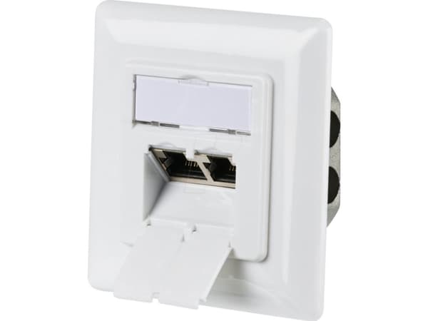 EFB nettverkskontakt CAT6a innfelt 2-veis RJ45,