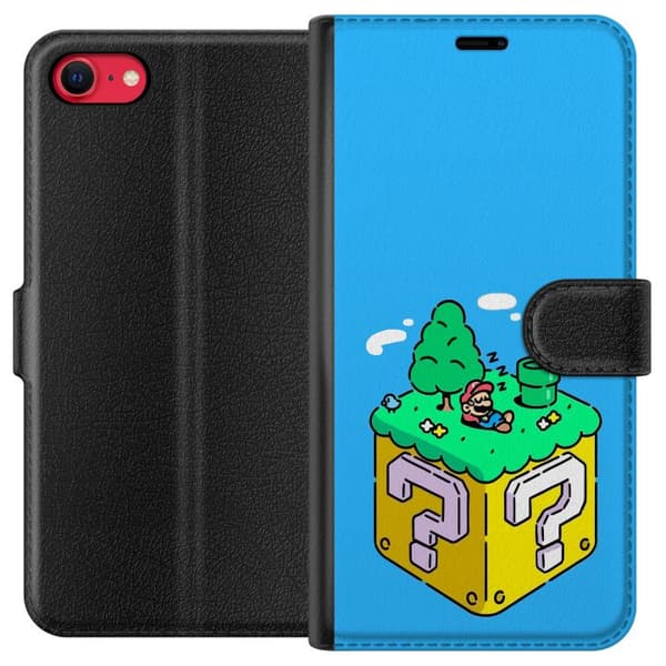 Apple iPhone 8 Lompakkokotelo Super Mario