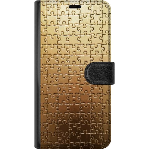 Apple iPhone 11 Lommeboketui Gull puslespill