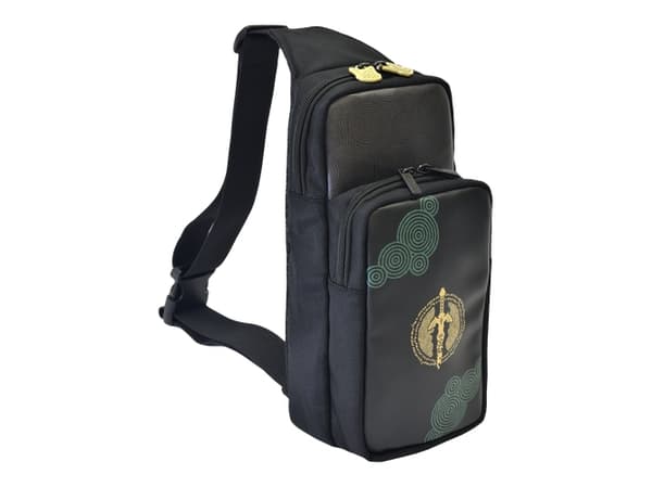Hori Adventure Pack, Gutt/Jente, Skulder veske, Sort, Glidelås, Forlomme, 2 lommer